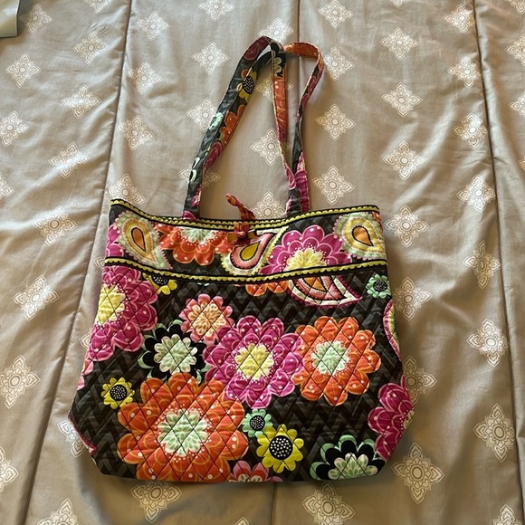 Vera Bradley Handbags - Vera Bradley Tote Bag, Measurements in Photos